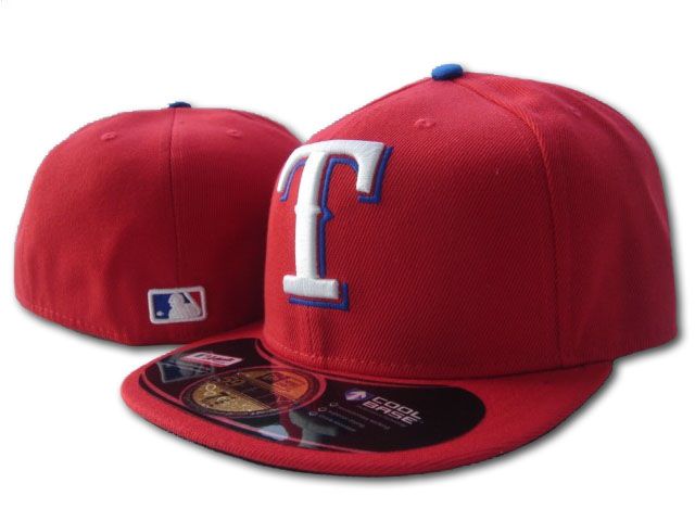 Texas Rangers MLB Fitted Hat SF1